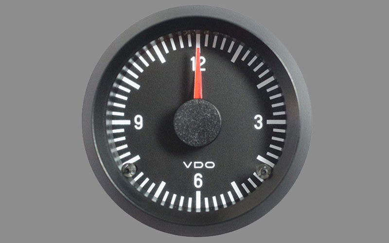 VDO Quartz clock gauge